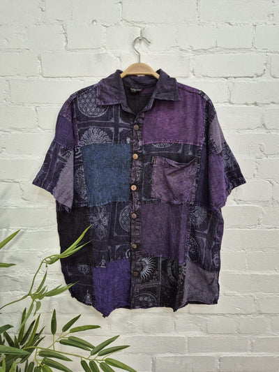 Mantra Patch Short Sleeve Shirt