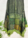 Funky Patchwork Midi Skirt
