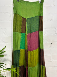 Ultra Wide Patchwork Trousers