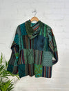 Gheri Patch Hooded Zip Jacket