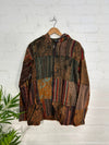 Gheri Patch Hooded Zip Jacket