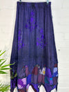 Patch And Point Long Skirt