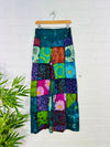 Patch Wide Leg Trousers