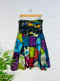 Patch Midi Skirt