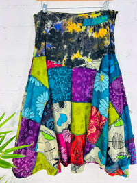 Patch Midi Skirt