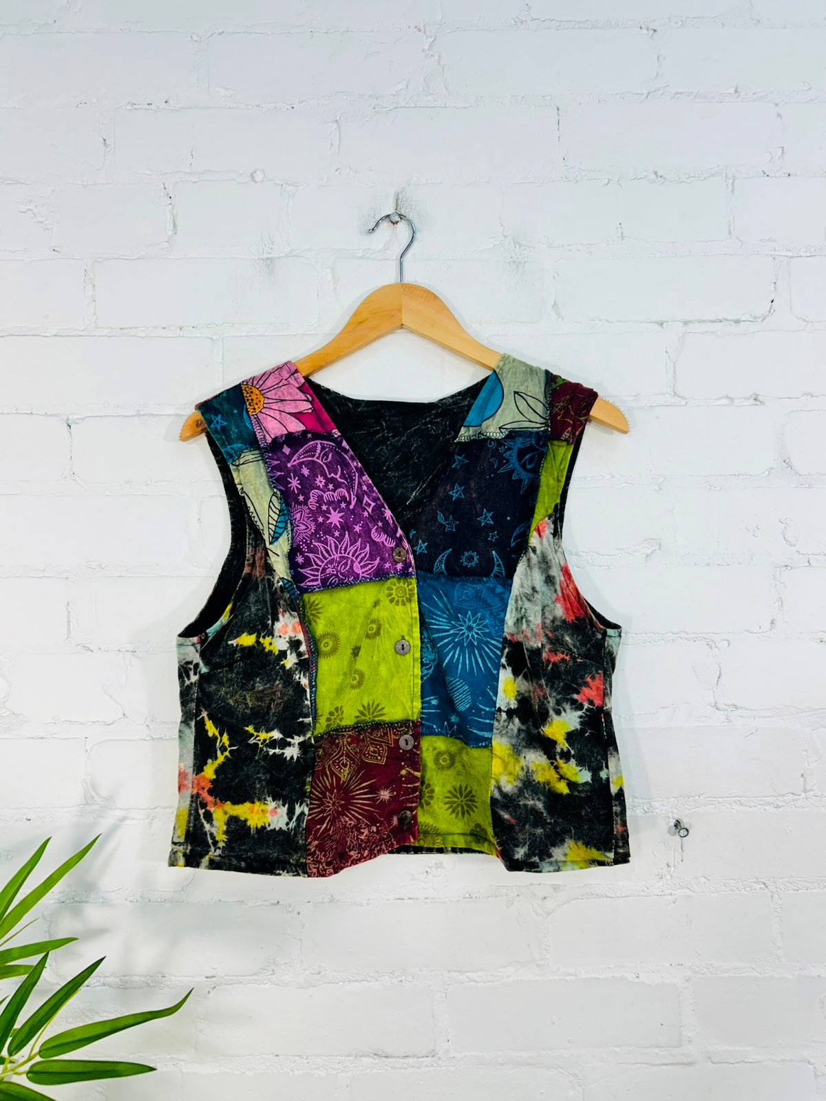 Patch Button Waist Coat