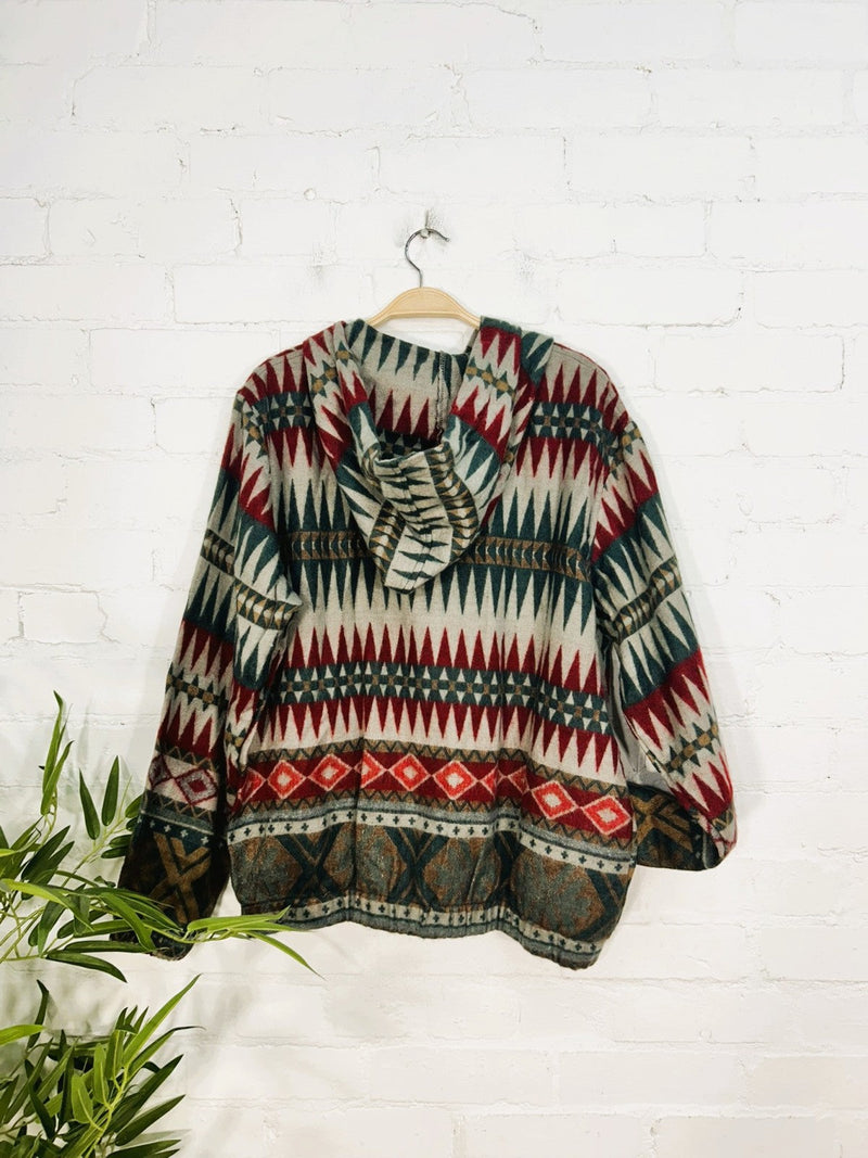 Soft Blanket Zip Hood Top