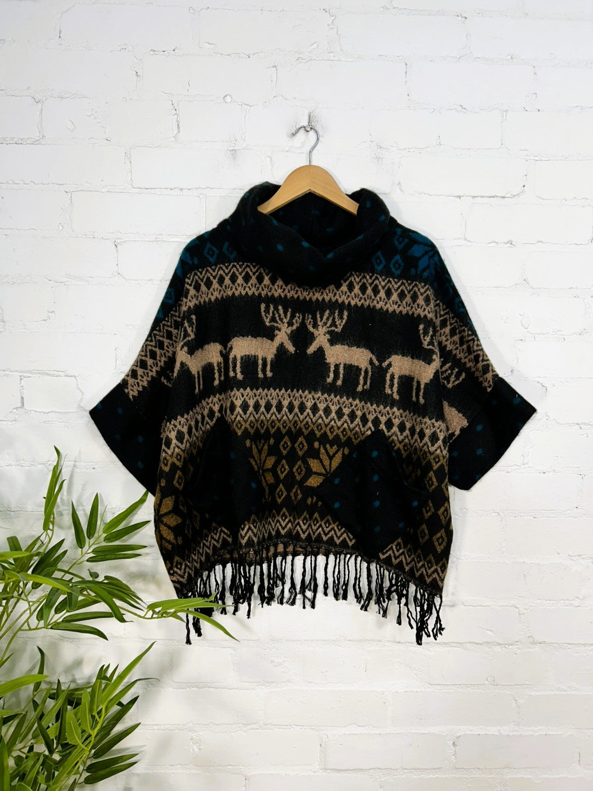 Soft Blanket Roll Neck Crop Jumper