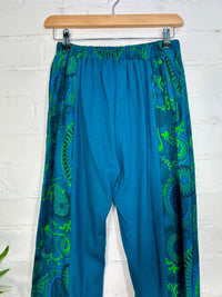 Screen Print Flared Trousers