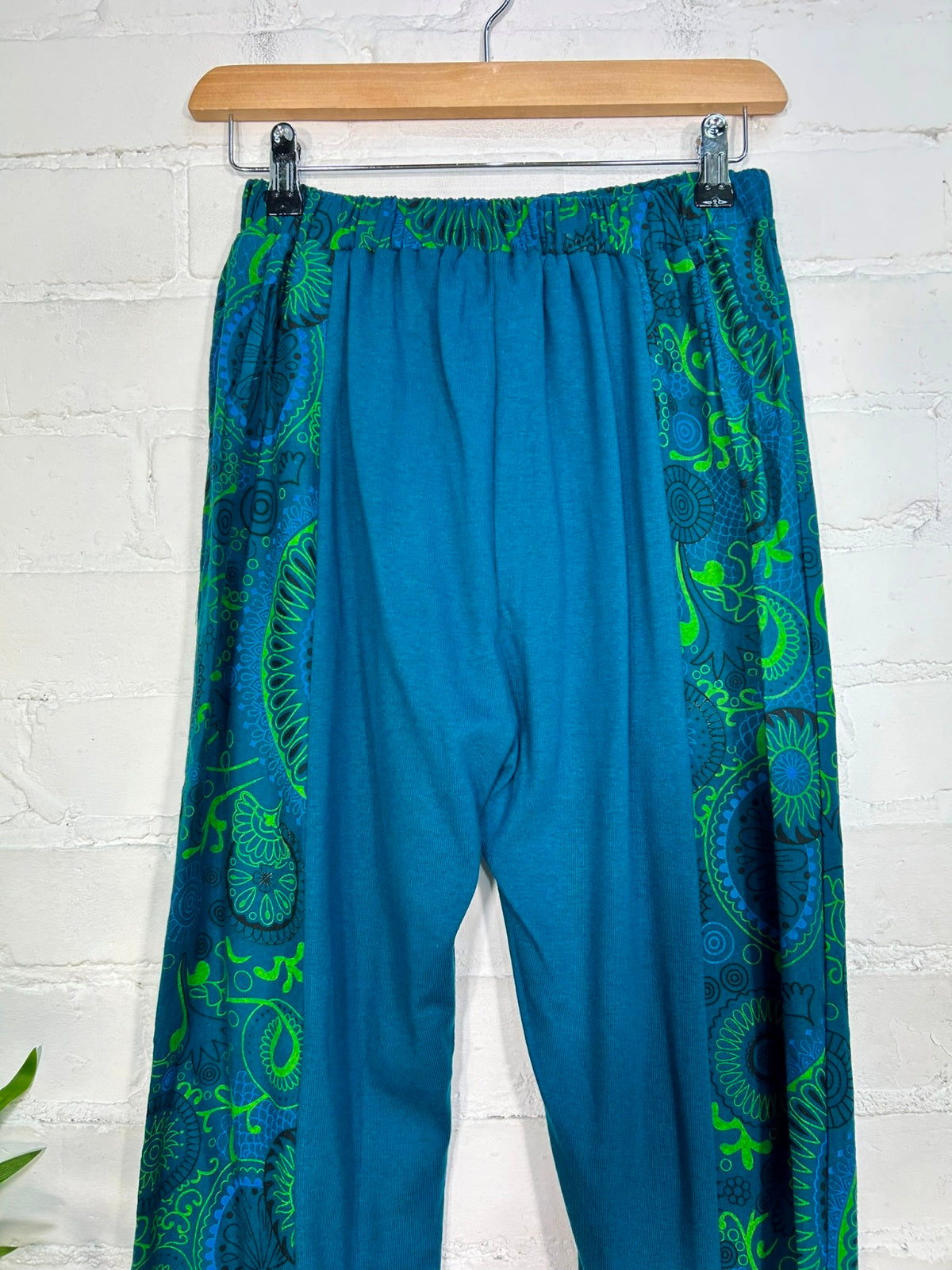 Screen Print Flared Trousers