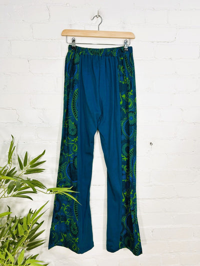 Screen Print Flared Trousers