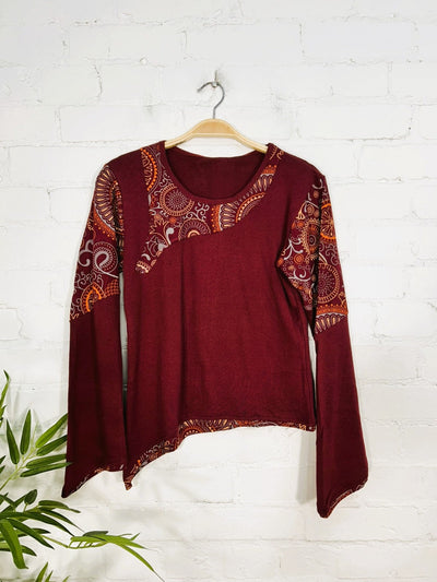 Screen Print Long Sleeve T-Shirt