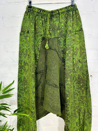 Sun Print Stonewash Afghani Trousers