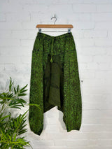 Sun Print Stonewash Afghani Trousers