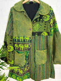 Patchwork Gheri Coat