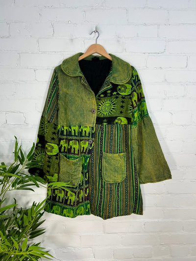Patchwork Gheri Coat