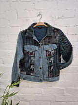Patchwork Gheri Short Jacket