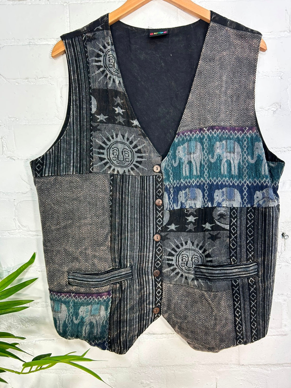 Patchwork Gheri Waistcoat