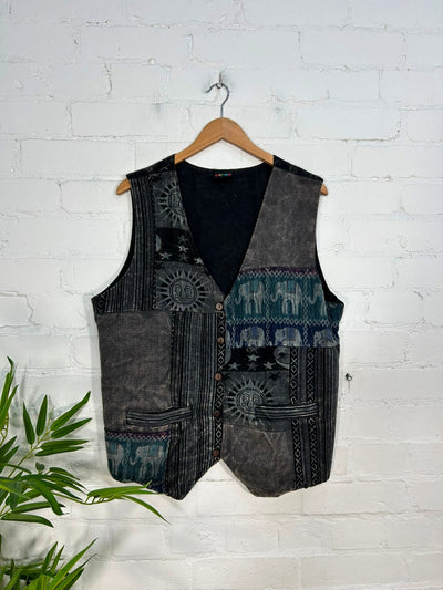 Patchwork Gheri Waistcoat