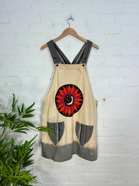Tie Dye and Gheri Short Dungaree Dress