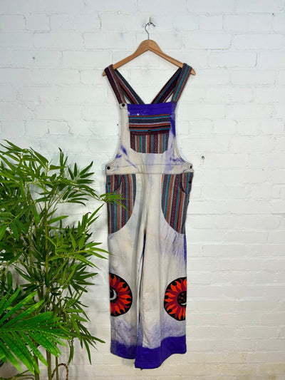 Tie Dye and Gheri Dungarees