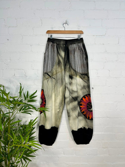 Tie Dye and Gheri Harem Trousers