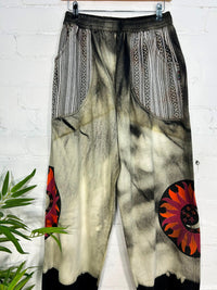 Tie Dye and Gheri Harem Trousers