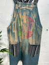 Tie Dye and Gheri Short Dungaree Dress