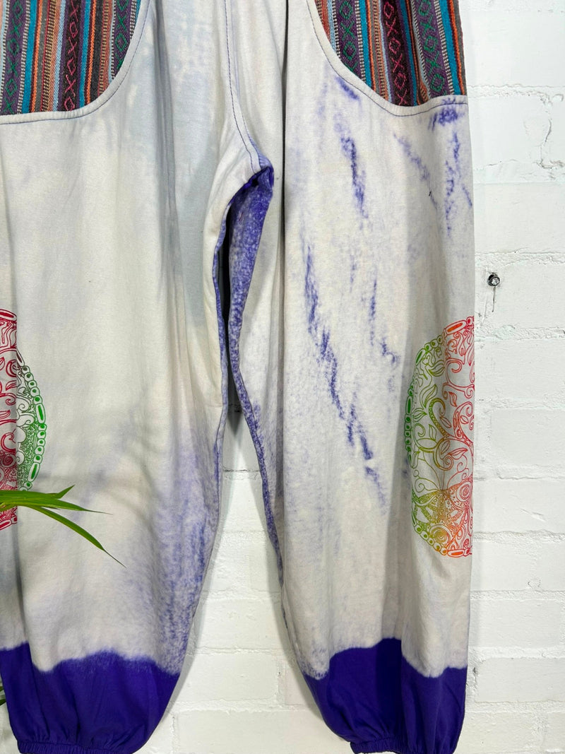 Tie Dye and Gheri Harem Trousers