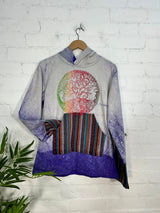 Tie Dye and Gheri Hood Top