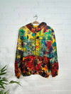 Tie Dye Zip Hood Jacket