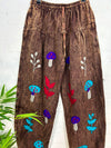 Embroidered Harem Trousers