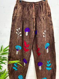 Embroidered Harem Trousers