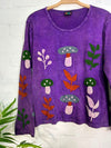 Embroidered Long Sleeve T-Shirt