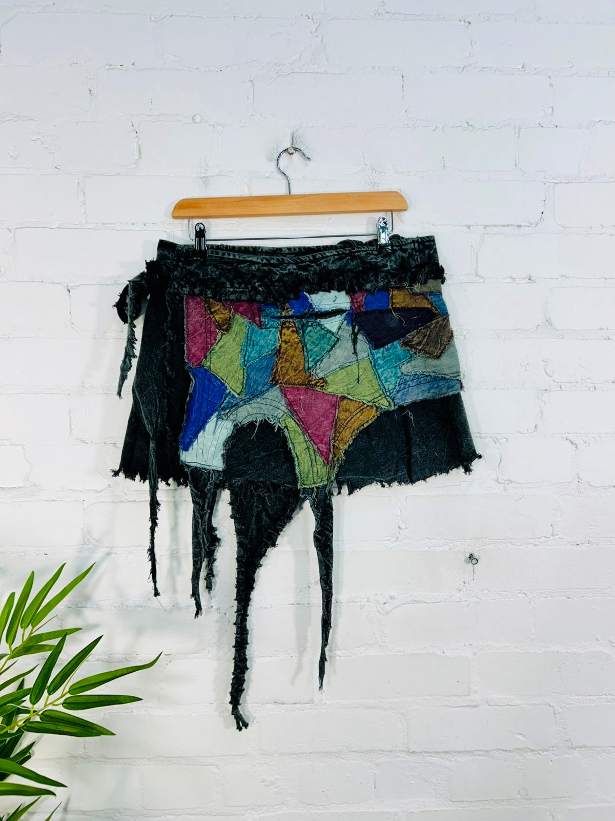 Short Patch Skirt