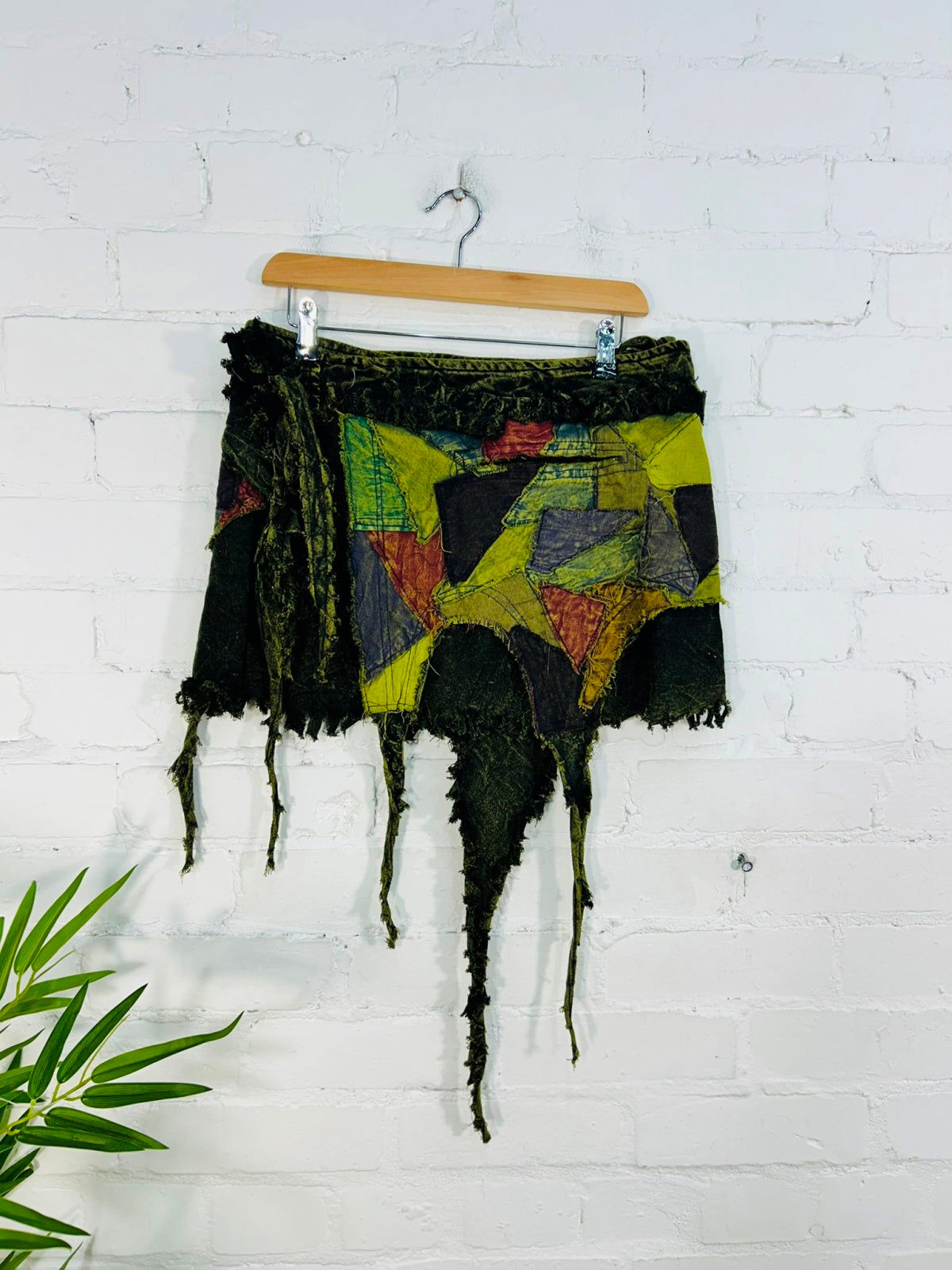 Short Patch Skirt