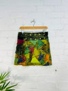 Short Patch Popper Skirt