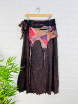 Long Patch Skirt