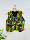 Patch Cropped Waistcoat