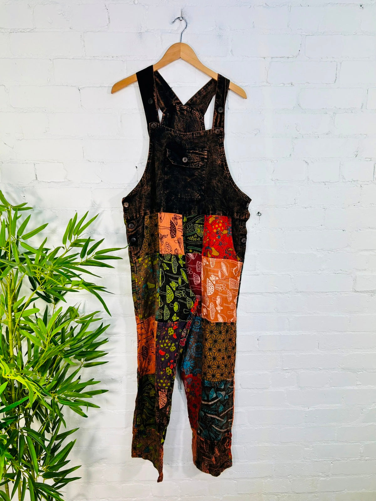 Patch Dungarees