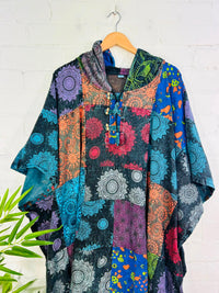 Long Patch Poncho