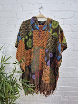 Long Patch Poncho