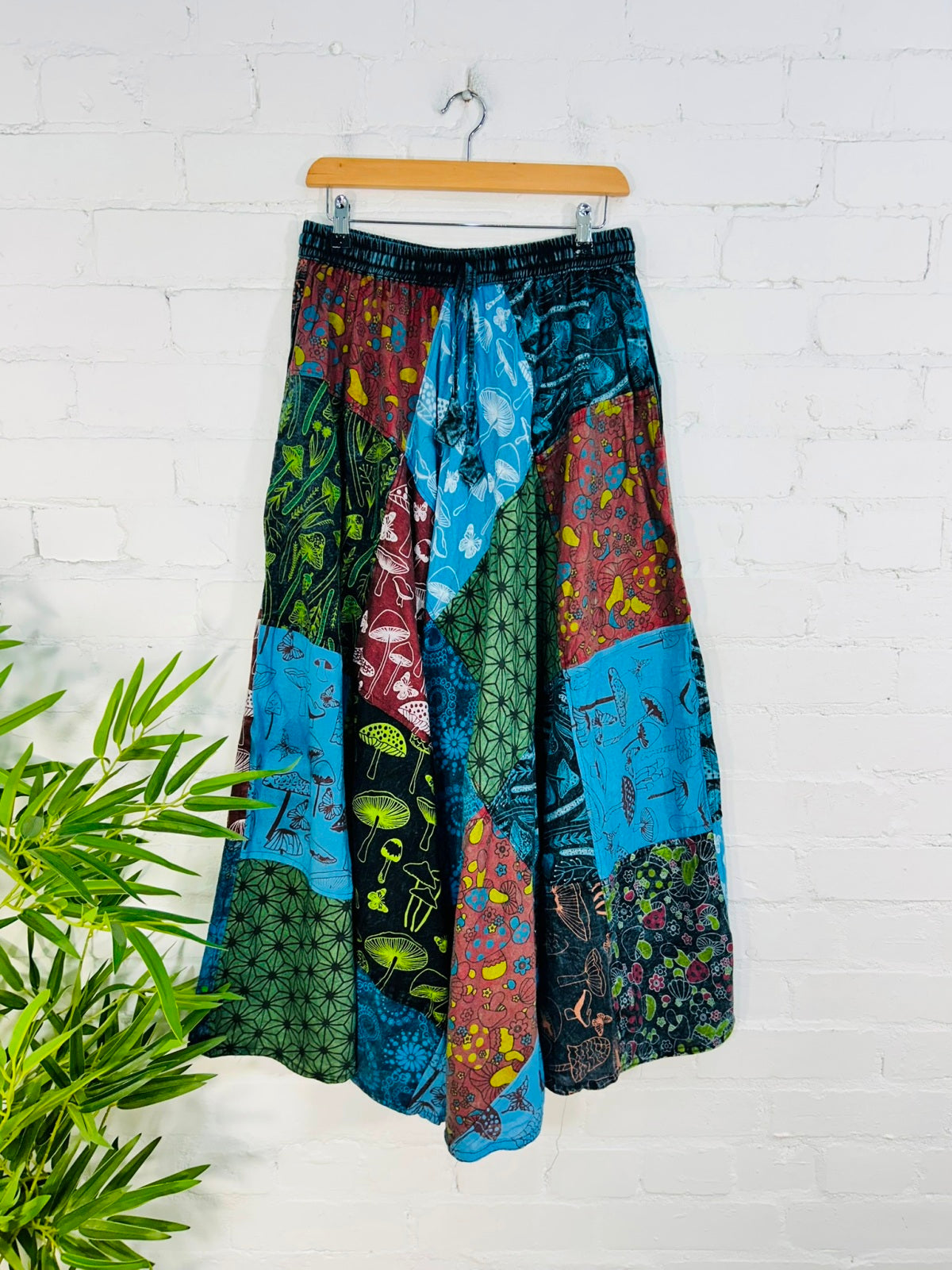 Long Patch Skirt