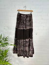 Tie Dye Celestial Print Long Skirt