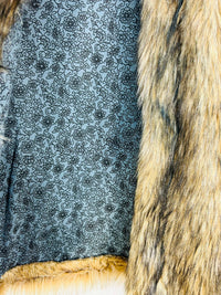 Short Sleeveless Faux Fur Coat