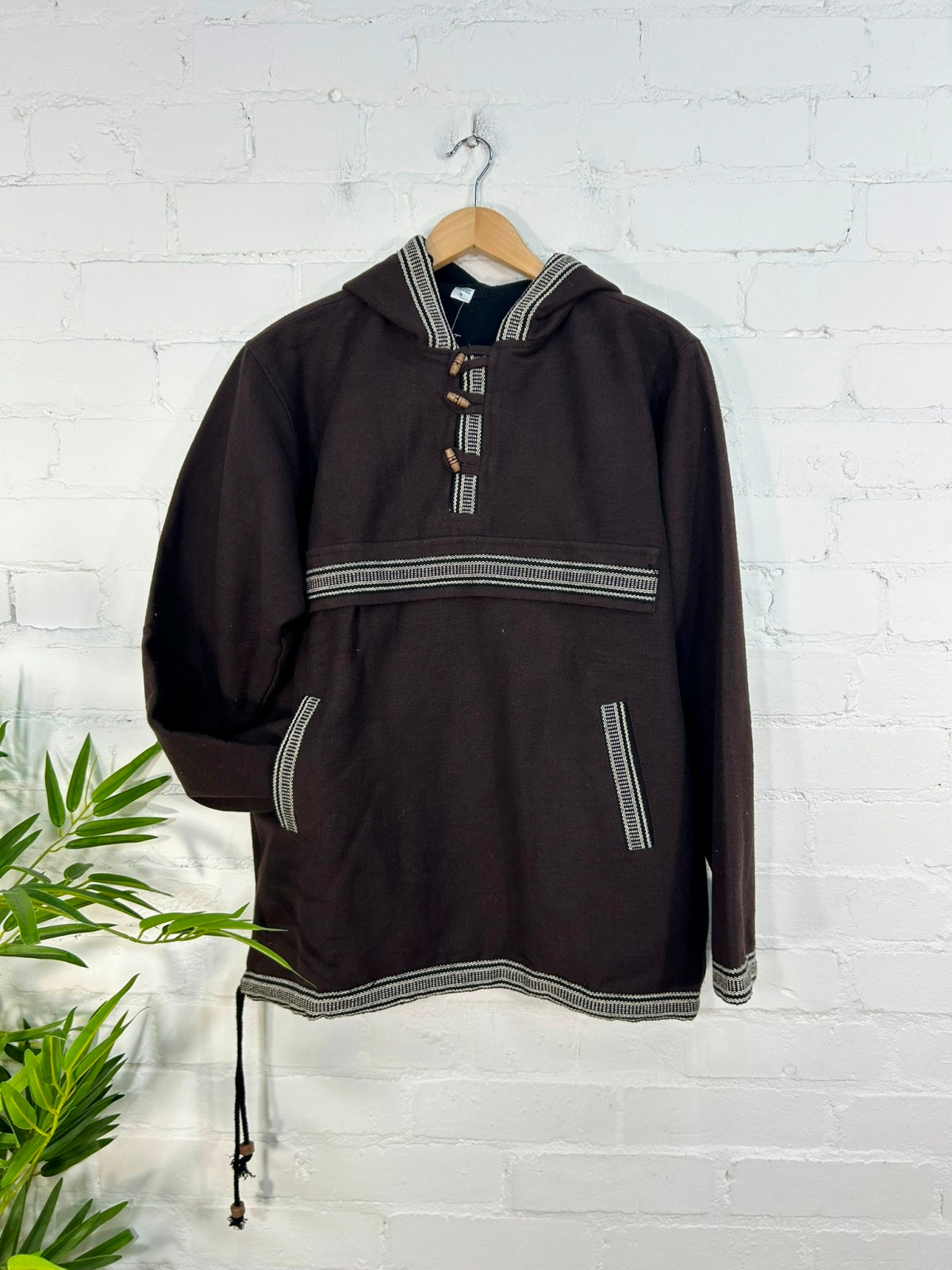 Fleece Lined Cotton Hoodie