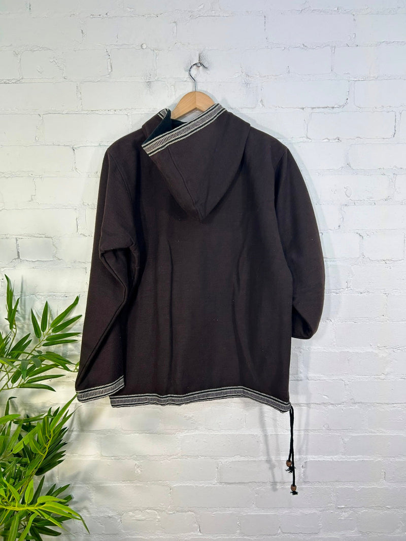 Fleece Lined Cotton Hoodie