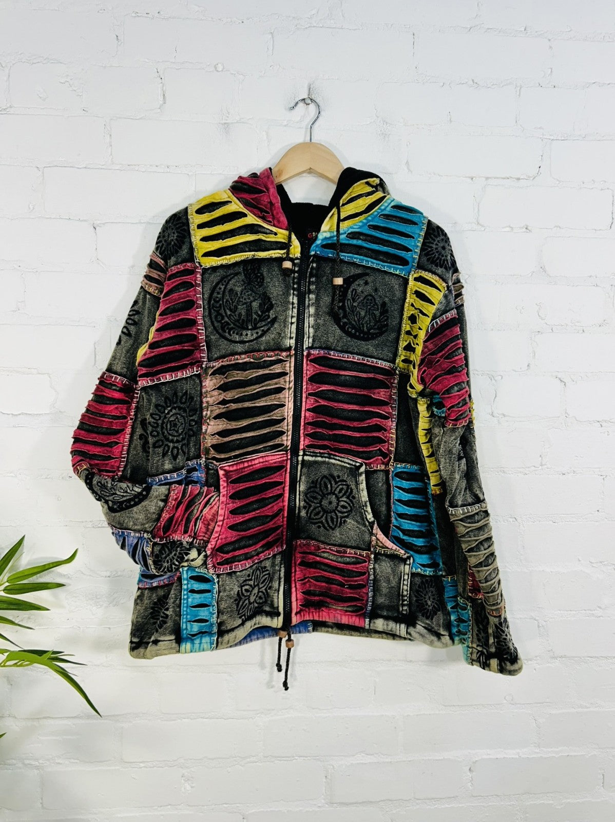 Lined Patch and Slash Jacket