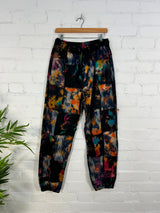 Tie Dye Patchwork Harem Trousers