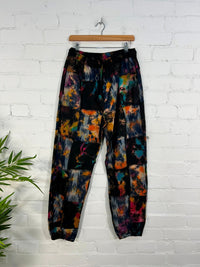Tie Dye Patchwork Harem Trousers